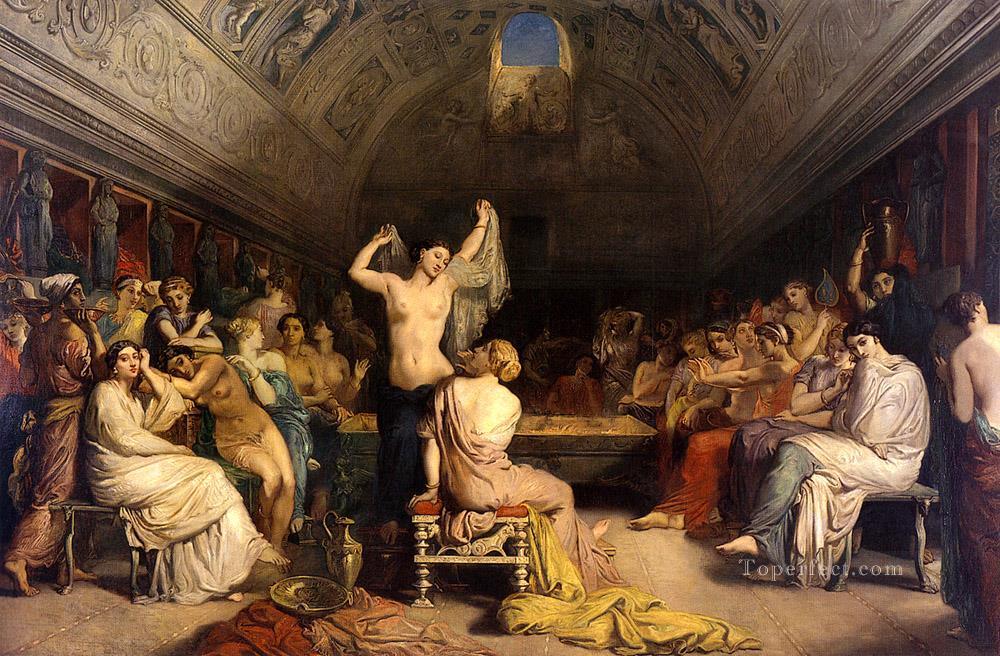 El Tepidarium 1853 romántico Theodore Chasseriau Pintura al óleo